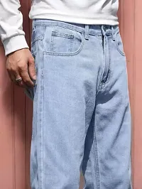 Stylish Denim Solid Jeans for Men-thumb2