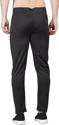 Jeancherry Regular Fit Men Black Track Pant-thumb4