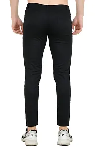 Comfits Regular Fit Men Black Track Pant-thumb1