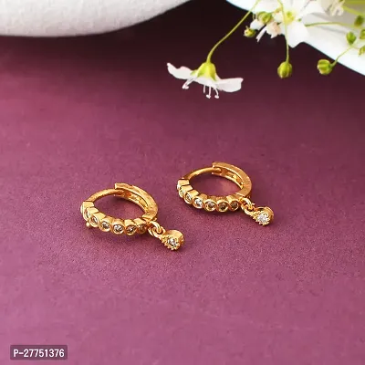 Maan Beautiful Gold Plated Ad Piercing Nose Ring Bali Round Nosepin Combo For Woman And Girls