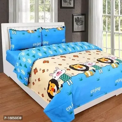Beautiful Polycotton Printed Bedcover For Bed