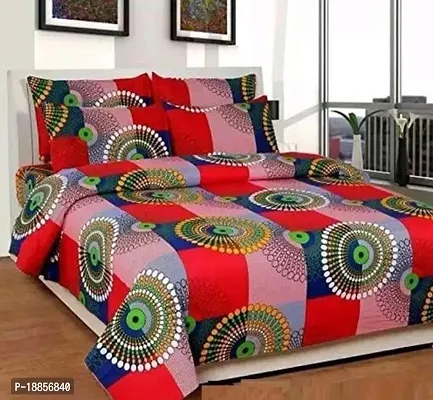 Beautiful Polycotton Printed Bedcover For Bed-thumb0