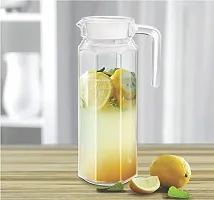 Glass Pitcher with Plastic Lid 110ml-thumb1