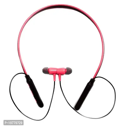 Stylish Pink In-ear Bluetooth Wireless Headphones-thumb0