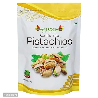 California Roasted and Salted Pistachios 500 g  Pack of 2 X 250 g  Premium Healthy Snacking  Crunchy and Tasty