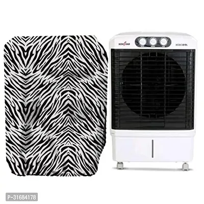 Grabteez Air Cooler Cover Compatible For Crompton Ozone 75 Litre Desert Cooler Water Resistant Zebra