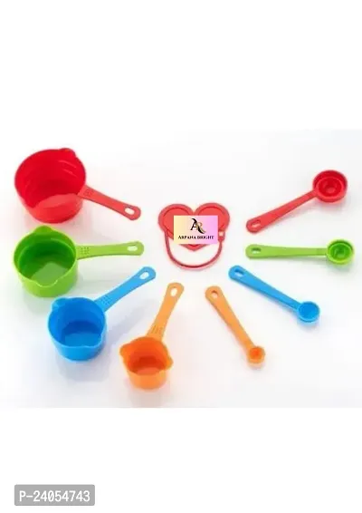 Multipurpose Measuring Cup 4 Pc And Spoon 4 Pc Set-thumb0