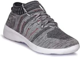 Grey Socks Sports Shoes, Running Shoes, Walking Shoes, Light weight Shoes-thumb2