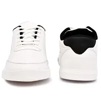 White Canvas Light weight Shoe for Men-thumb4