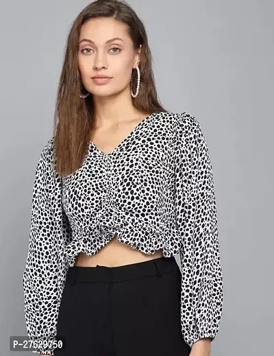 Super Trendy Animal Printed crop top for women and girls