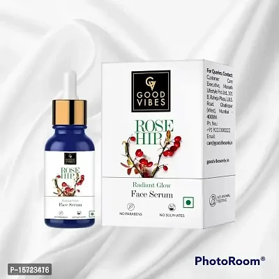 Covemmy Good Vibes Rose Hip Radiant Glow Face Serum 30 Ml Pack 1 Skin Care Face-thumb0
