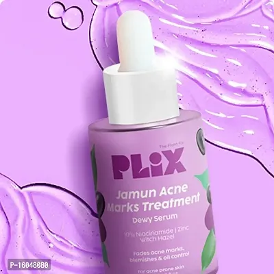 PLIX Jamun Active Acne Control Dewy Serum 30 ml for Active Acne  Dark Spot Reduction with 2% Salicylic Acid  Caffeine for Breakout Control
