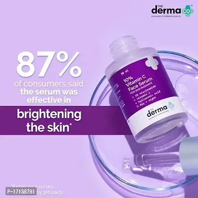 The Derma Co 10% Vitamin C Face Serum with Vitamin C, 5%  Acid for Skin Radiance - 30ml Face Oil  Serums