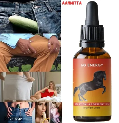 AANMITTA 6G ENERGY Oil Massage Oil for Men Boys Time Booster Extra Pleasure Oil Extra Stamina  Power Massage Oil