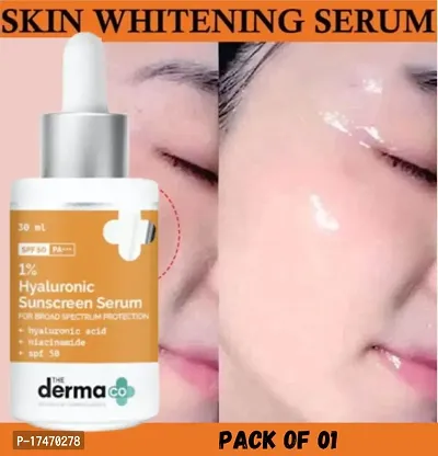 The Derma Co 2% Vitamin C Face Serum with Vitamin C, 5% Niacinamide  Hyaluronic Acid for Skin Radiance - 30ml Face Oil  Serums