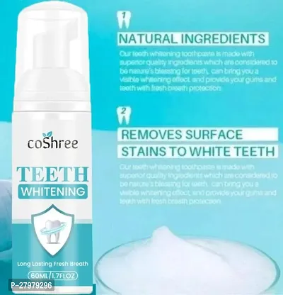 Teeth Whitening Foam Toothpaste Makes You Reveal Perfect  White Teeth 60ml-thumb0