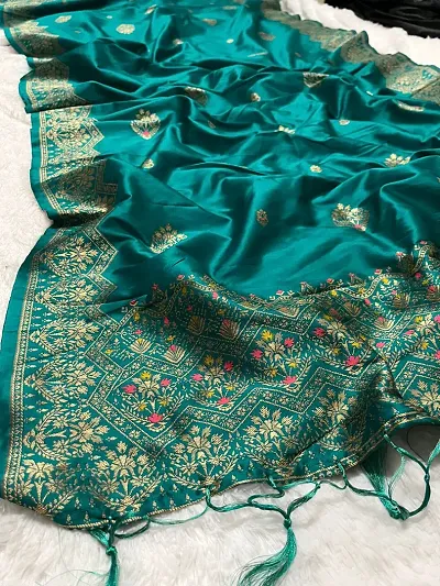 Stylish Art Silk Embroidered Dupatta for Women