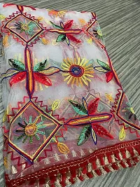 Embroidered Fancy Work Women Dupatta-thumb1