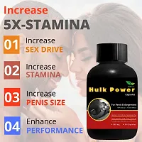 Hulk Power Sexual Capsules Sex Power Booster Tablets Ayurvedic No Side Effect Original Supplement-thumb1