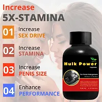 Hulk Power Sexual Capsules Sex Power Booster Tablets Ayurvedic No Side Effect Original Supplement-thumb1