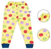 Triviso Kids Cotton Winter Pajama Regual Fit Trackpants for 6 Months - 5 Years Boys  Girls (Pack of 5)-thumb1