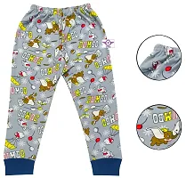 Triviso Kids Cotton Winter Pajama Regual Fit Trackpants for 6 Months - 5 Years Boys  Girls (Pack of 5)-thumb4