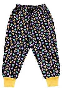Baby's Cotton Track Pants for Kids Infants  Toddler -Night Pajama/Lowers/Joggers for Boy's and Girl's with Bottom Ribs (Pack of 5; 0-24 Months)-thumb4