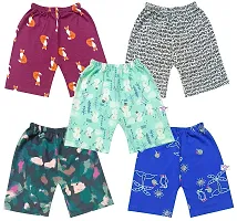 Triviso Kid Boys Shorts Regular Short nekkar Half Pant Unisex (3-10 Year) Pack of 5-thumb1