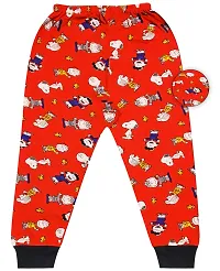 Trend Fashion Cotton Track Pants Pajama for Kids Infants  Toddler - Lowers/Joggers for Boys and Girls with Bottom Ribs- (Pack of 5)-thumb2