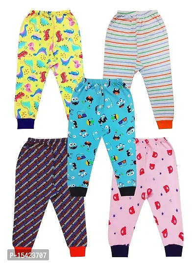 Triviso Baby Cotton Pajama Trackpant Lower for Boys (Pack of 5)-thumb0
