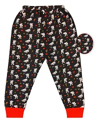 Trend Fashion Cotton Track Pants Pajama for Kids Infants  Toddler - Lowers/Joggers for Boys and Girls with Bottom Ribs- (Pack of 5)-thumb1