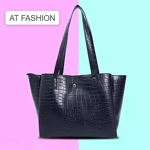 Stylish Women Tote Bag PU Leather