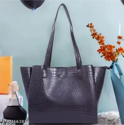 Stylish Women Tote Bag PU Leather