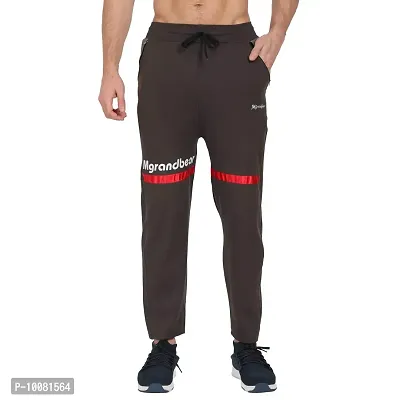 MGrandbear 4 Way Lycra/Fully Stretchable Gym/Track/Pyjama/Track Pants, Joggers, Sports Pajama Men's  Boys-thumb0