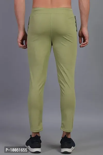 MGrandbear Men's Stretchable Solid Regular Fit Track Pant for Men Pack of 2 (28, Light Green-Grey)-thumb5