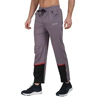 MGrandbear 4 Way Lycra/Fully Stretchable Gym/Track/Pyjama/Track Pants, Sports Pajama Men's & Boys (30, Grey)-thumb1