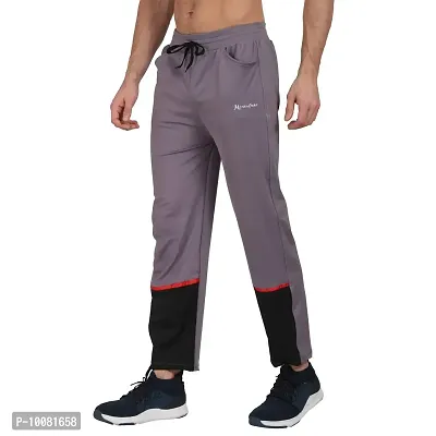 MGrandbear 4 Way Lycra/Fully Stretchable Gym/Track/Pyjama/Track Pants, Sports Pajama Men's & Boys (30, Grey)-thumb2