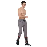 MGrandbear 4 Way Lycra/Fully Stretchable Gym/Track/Pyjama/Track Pants, Sports Pajama Men's & Boys (36, GREY1)-thumb4