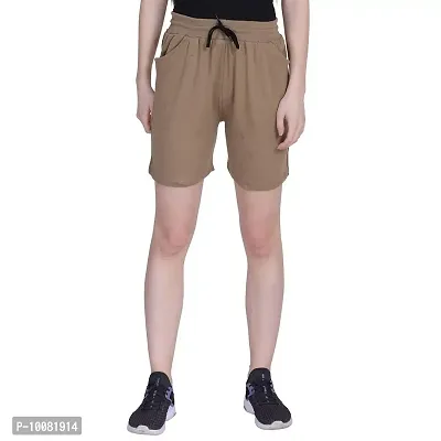 MGrandbear Women's Denim Stretchable Shorts/Yoga Shorts/Sports Shorts Pack  of 3