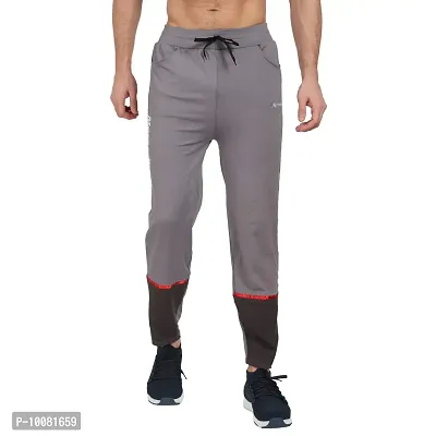 MGrandbear 4 Way Lycra/Fully Stretchable Gym/Track/Pyjama/Track Pants, Sports Pajama Men's & Boys (36, GREY1)