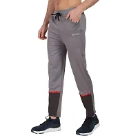 MGrandbear 4 Way Lycra/Fully Stretchable Gym/Track/Pyjama/Track Pants, Sports Pajama Men's & Boys (36, GREY1)-thumb1