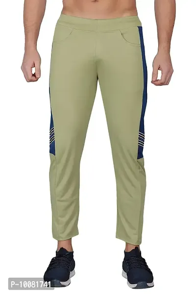 MGrandbear Men's streachable Regular Fit Track Pant for Men (32, Light Green)