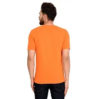 Grand Bear Orange Cotton t-Shirt for Men|Round Neck T-Shirt-thumb3