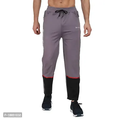 MGrandbear 4 Way Lycra/Fully Stretchable Gym/Track/Pyjama/Track Pants, Sports Pajama Men's & Boys (30, Grey)