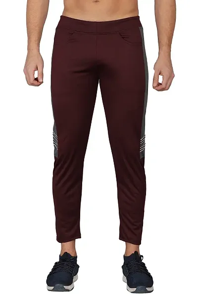 Stylish Fancy Striped Regular Fit Track Pant For Men