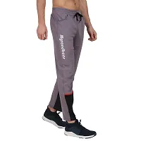 MGrandbear 4 Way Lycra/Fully Stretchable Gym/Track/Pyjama/Track Pants, Sports Pajama Men's & Boys (30, Grey)-thumb2