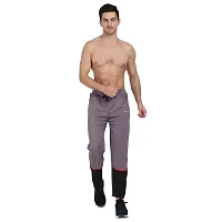 MGrandbear 4 Way Lycra/Fully Stretchable Gym/Track/Pyjama/Track Pants, Sports Pajama Men's & Boys (30, Grey)-thumb4