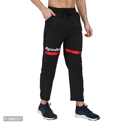 MGrandbear 4 Way Lycra/Fully Stretchable Gym/Track/Pyjama/Track Pants, Joggers, Sports Pajama Men's  Boys-thumb3