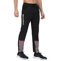 MGrandbear 4 Way Lycra/Fully Stretchable Gym/Track/Pyjama/Track Pants, Sports Pajama Men's & Boys (36, Black)-thumb2