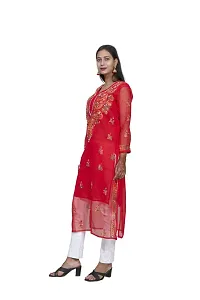 Stylish Fancy Designer Georgette Kurta For Women-thumb3